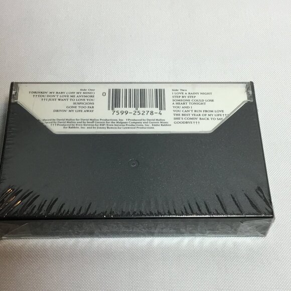 #1's by Eddie Rabbitt (Cassette, Warner Bros.) New In Original Wrap! - Picture 2 of 3